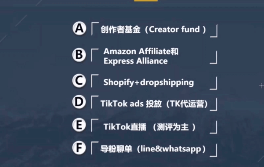 Tiktok,直播带货