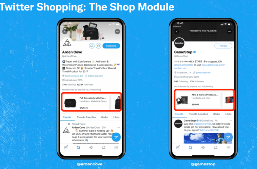 Twitter,Shop