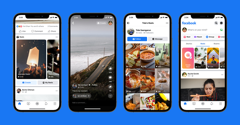 Facebook Reels社交媒体