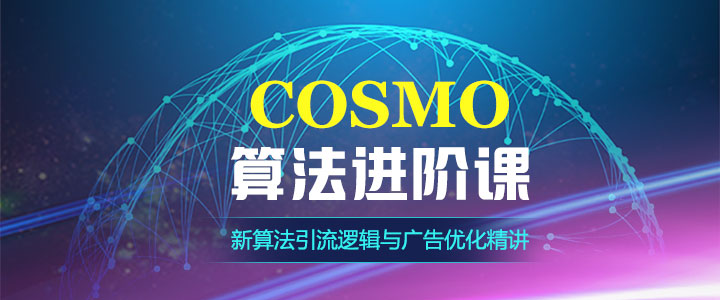 COSMO算法进阶课：新算法引流逻辑与广告优化精讲